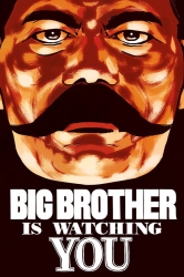 1984 D'après George orwell Big brother is watching you