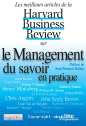 Le management du savoir en pratique