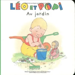 Léo et Popi au jardin