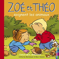 Zoé et Théo soignent les animaux