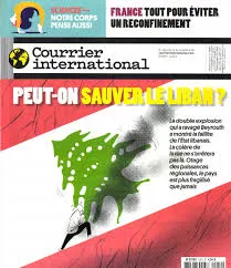 Courrier International, N°1554 - Du 13 au 19 Aout 2020 - Peut-on sauver le Liban?