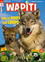 WAPITI, N°384 - Mars 2019 - suis la meute des loups