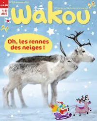 Wakou, N°345 - Decembre 2017 - Ok, les rennes des neiges!