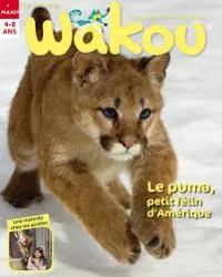 Wakou, N°347 - février 2018 - Le puma, petit félin d'Amerique