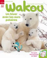 Wakou, N°346 - Janvier 2018 - Un hiver avec les ours polaires