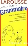 Larousse grammaire