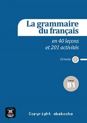 La grammaire du français