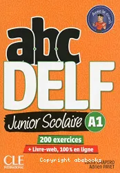ABC DELF ABC Delf Junior scolaire niveau A1 + DVD + Livre Web NC