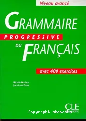 GRAMMAIRE PROGRESSIVE DU FRANCAIS