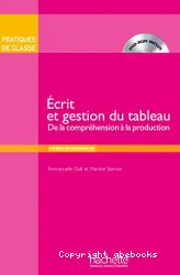 Écrit et gestion du tableau