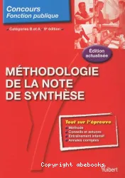 Méthodologie de la note de synthèse