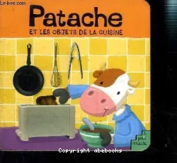 Patache et les objets de la cuisine