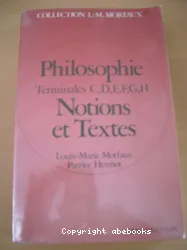 Philosophie Terminale Scientifique