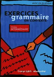 Exercices de grammaire en contexte