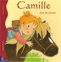 Camille fait du poney