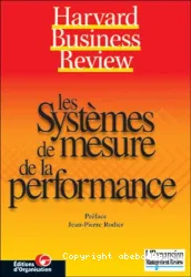 Les systèmes de mesure de la performance