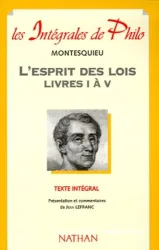 L'esprit des lois