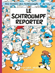 Le schtroumpf reporter