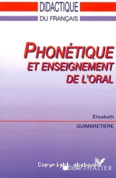 Phonétique et enseignement de l'oral