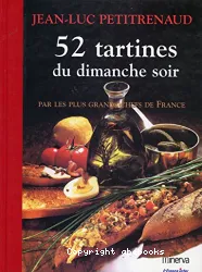 52 tartines du dimanche soir par les plus grands chefs de France